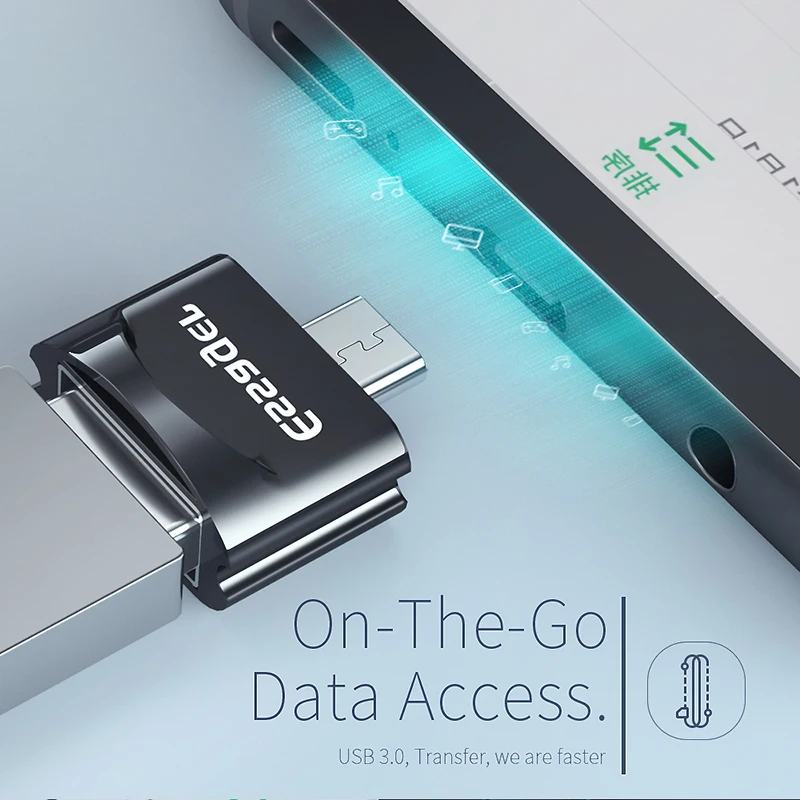 Адаптер Essager usb type C OTG для samsung S10 Xiaomi Mi 9 Oneplus 7 Pro 6t USBC разъем USB-C type-C к USB 3,0 OTG