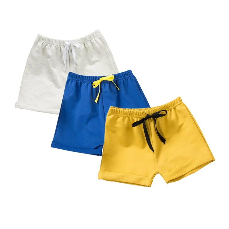 Sommer Kinder Baumwolle Shorts Jungen und Mädchen Kleidung Baby Strand Hose 