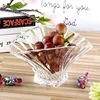 Shell Shaped Crystal Glass Fruit Bowl Decorative Glass Candy Bowl Snack Organizer Living Room Tableware Party Serving Glassware 3