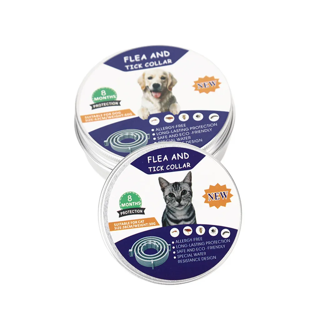 Removes Flea And Tick Collar Dogs Cats Up To 8 Month Flea Tick Collar Anti-mosquito And Insect Repellent Anti Flea Ticks Collars (2)