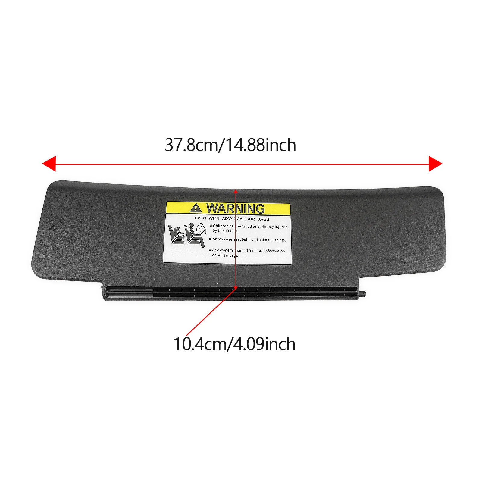 Aletta Parasole Auto Per Mazda MX-5 Miata 2006-2015 | Lato Destro Nero | Antiriflesso E Facile Da Installare