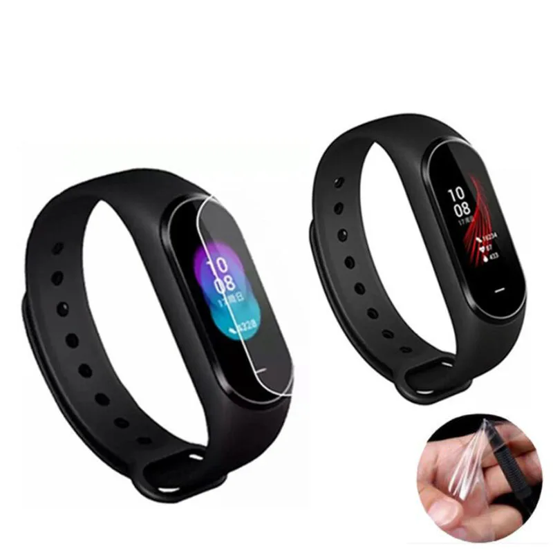 Прозрачная защитная пленка 3 шт. для Xiaomi Hey + NFC band Plus защитный чехол экрана