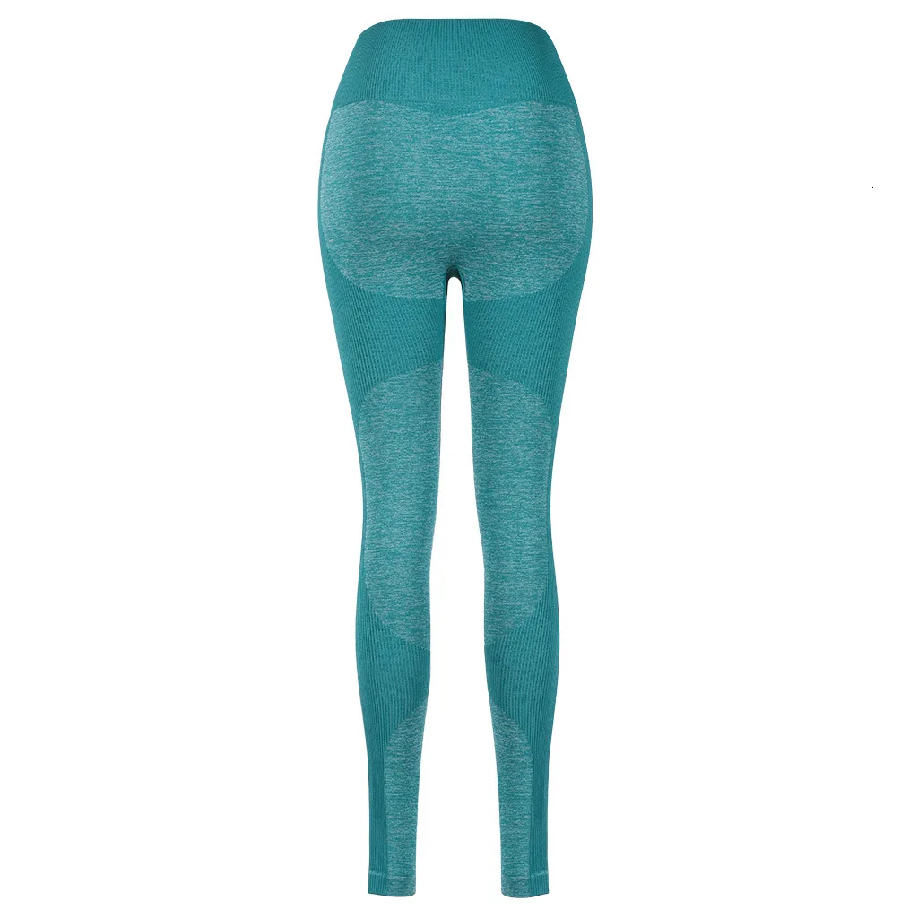 Sport Pants-049-GRE Женские Бесшовные штаны для йоги, леггинсы с высокой талией, леггинсы для фитнеса, тренировок, спортзала, эластичные Леггинсы для йоги, пуш-ап, бедра, колготки, Vital XL, спортивные штаны - Цвет: Sport Pants-049-GRE