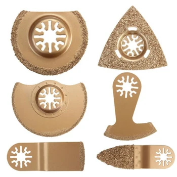 

6 Pcs Saw Blades Oscillating Multi-Tool Accessories Kit For Repairing Cutting