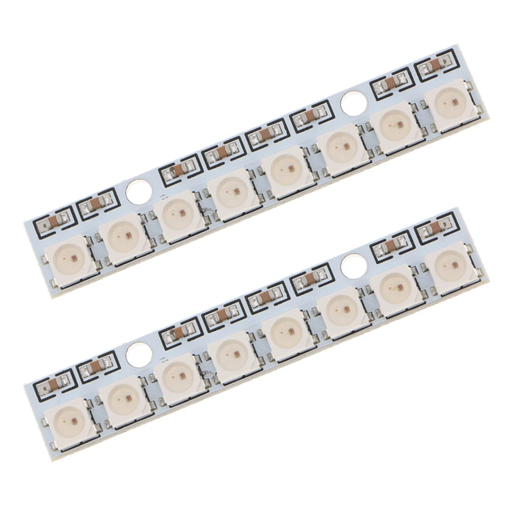 2 Pcs 8Bit WS2812 Strip 5050 RGB for    R3 AVR Full-colored LED Driver