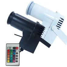 Thrisdar пульт дистанционного управления 10 Вт RGB светодиодный точечный прожектор луч прожектор для сцены, дискотек DJ прожектор для вечеринки клуба KTV зеркальный шар диско свет