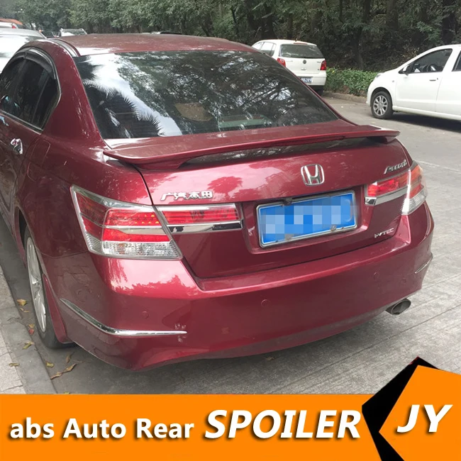Спойлер для HONDA Accord 2008 2013 спойлер с подсветкой из высококачественного АБС