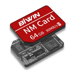 Biwin – carte mémoire NM de 128 go, 90 mo/s, Compatible avec Huawei P30/P30 Pro/Mate X/Mate XS/Mate 40 