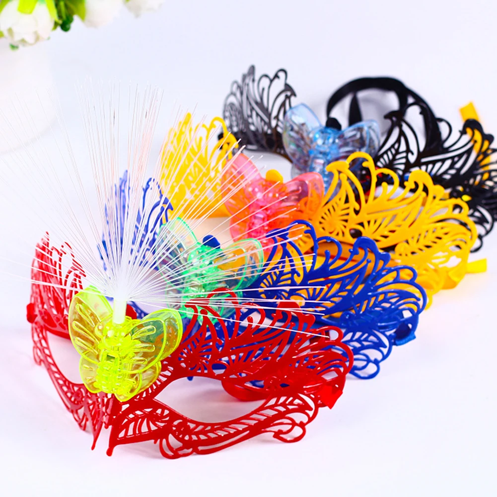 Halloween LED Mask Anti Dust 7 Colors Luminous Mask With Charge Masks for Break Dance DJ 4