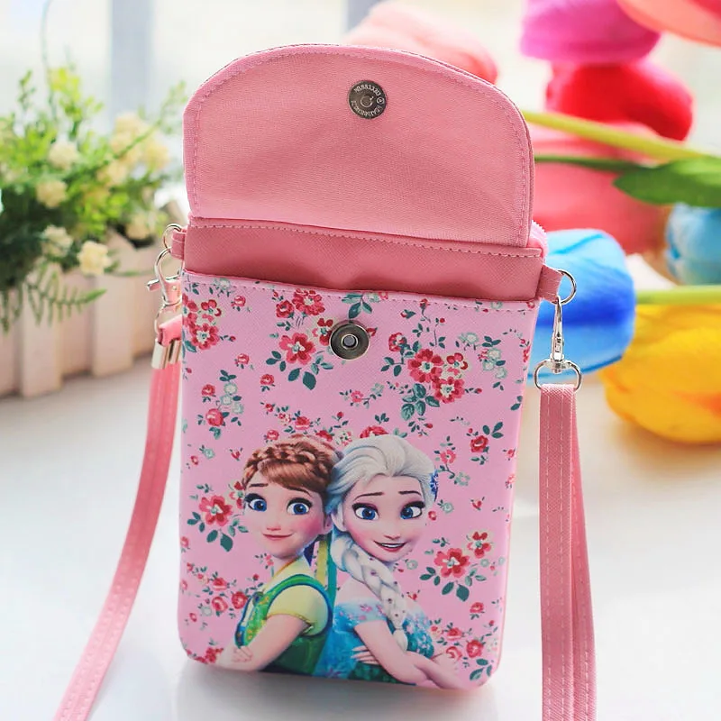 10 Style Disney Frozen 2 Elsa Anna Cartoon Princess Messenger Cute Bag Hot Toys Christmas New Year Gift for Children