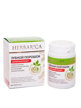 

Tooth powder herbarica healing bouquet, 50gr.