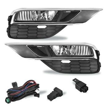 

DHBH-Bumper Fog Light for 2015 2016 Honda CRV CR-V Fog Lights Bumper Lamps+Wiring Kit&Switch