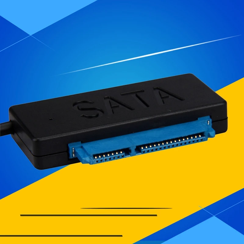 22 контактный разъем SATA III для USB 3,0 2,5 дюймов Жесткий диск Кабельный адаптер-переходник UASP для 2," ноутбука жесткий диск SSD