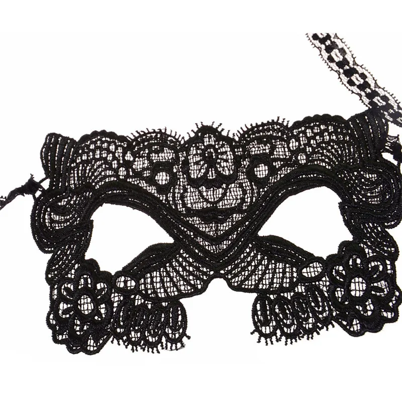 Новинка модная Сексуальная кружевная маска ролевые игрушки черная для макияжа