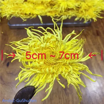 

2020 7A Gold Wire Chrysanthemum Tea Fresh Natural Organic Flower Tea Green Food For Weight Loss Health Care Kung Fu Tea