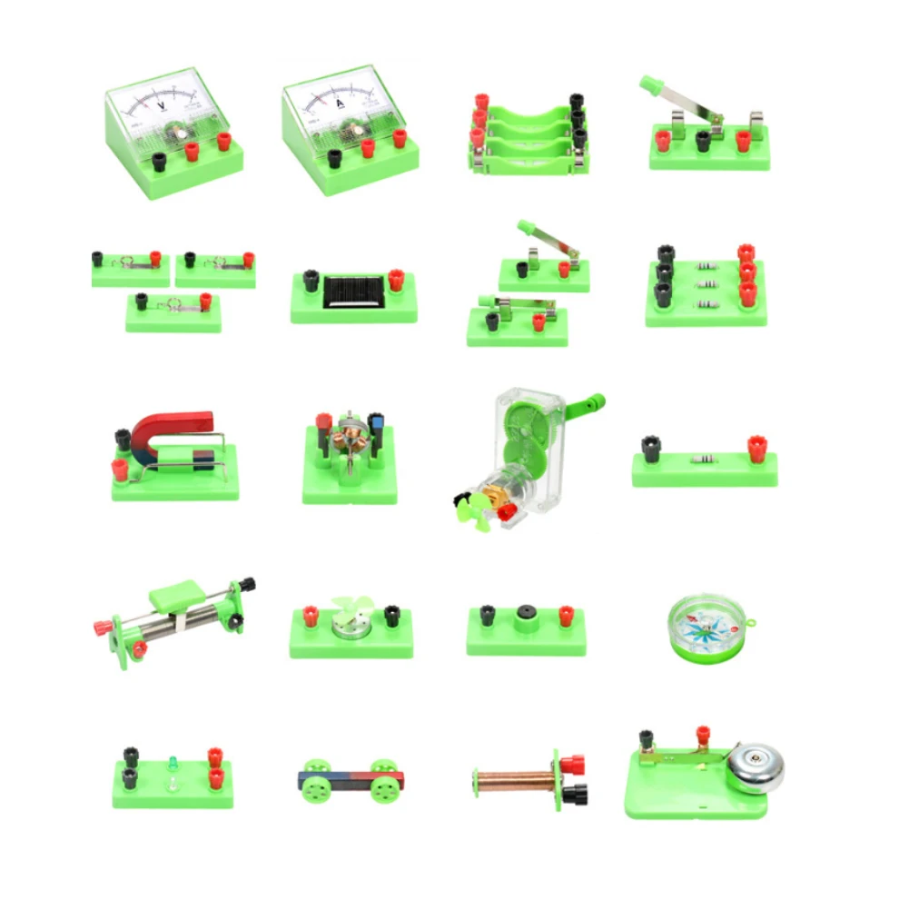 DIY Электрический тест дети Электромагнитная физика научный эксперимент набор