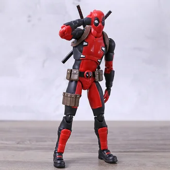 

MAFex 082 X-MAN DeadPool Super Hero PVC Action Figure Model Toys