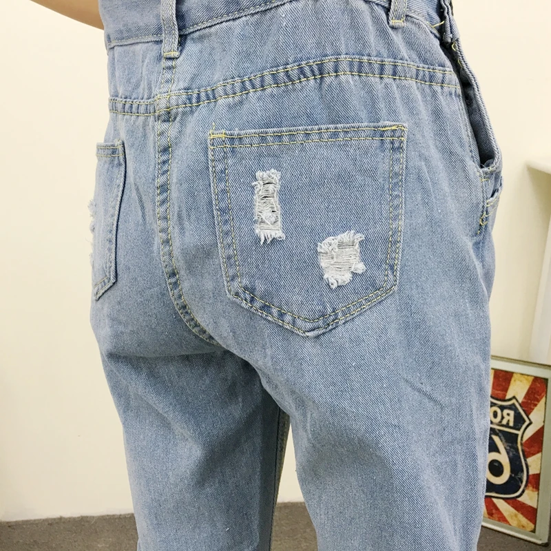 Jumpsuits for Women Denim Pockets Korean Fashion Harajuku Ankle-length Womens Streetwear Hot Sale Vintage Females Ulzzang Casual