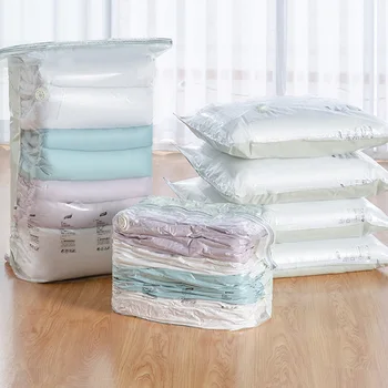 

Multi-piece Set Vacuum-free Vacuum Compression Bag Clothing Quilt Large Storage Bag Saves Space Family Affordable Storage 2020