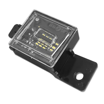 

2PCS For 2014-2018 Chevy Silverado GMC Sierra Bright 6000K Xenon White LED License Plate Lamps