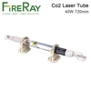 FireRay Co2 Glass Laser Tube Dia 50mm 40W 720mm 50W 820mm Glass Laser Lamp for CO2 Laser Engraving Cutting Machine ► Photo 1/6