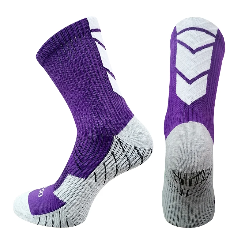 New Sports Anti Slip Soccer Socks Cotton Football Men Socks Women Baseball Rugby Socks