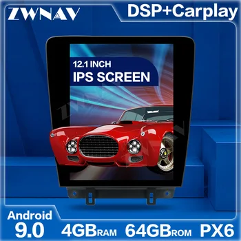 

Tesla Style Big Screen Android 9 Car Multimedia Player For Ford Mustang 2010-2014 GPS Navigation Audio Radio stereo BT head unit
