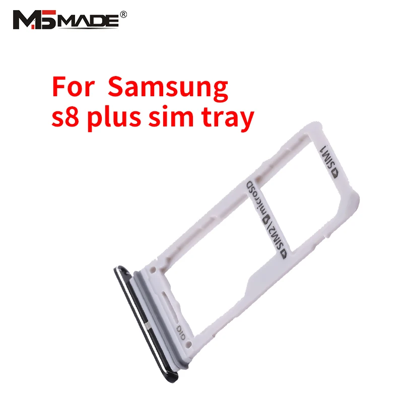 

For Samsung Galaxy S8 G950 G950F SIM Tray S8 Plus S8+ G955 G955F SIM Card Slot SD Card Tray Holder Adapte