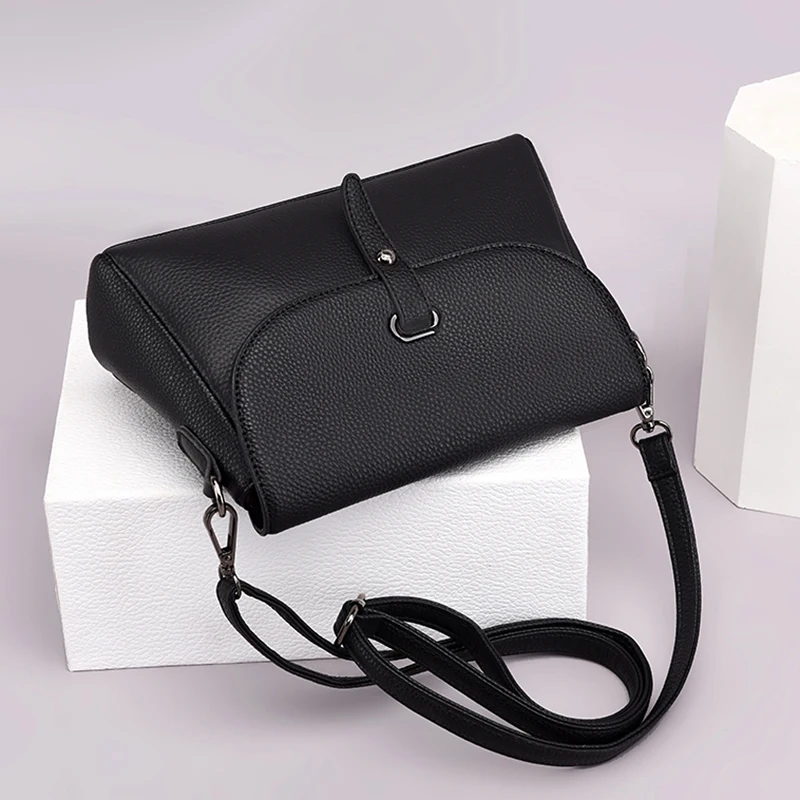 Hoge kwaliteit lederen handtassen damestassen merk vrouwelijke crossbody ontwerper natuurlijke koeienhuid vrouw schoudertas_voghion.com