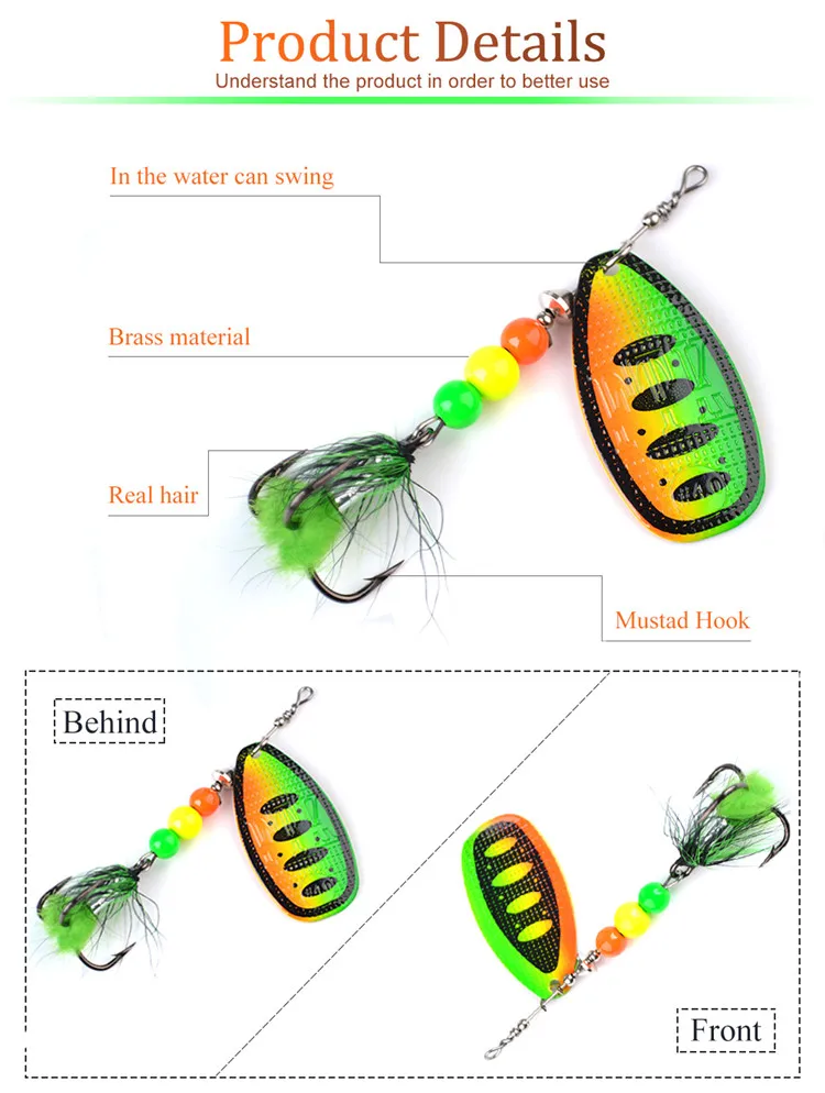 FTK 8 г 13 г 19 г металлический Спиннер наживка Воблер для троллинга Спиннер ложка жесткая искусственная наживка для рыбалки спиннинг бас щука
