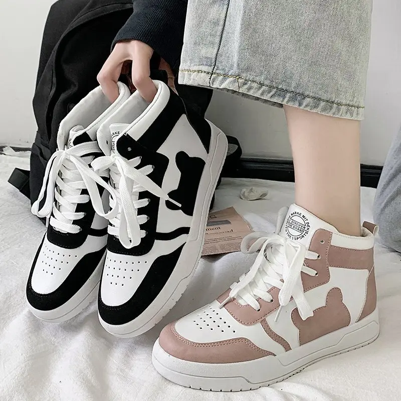 Women's High Top Sneakers Women's Sports Shoes Shoes Sneakers Woman — free download