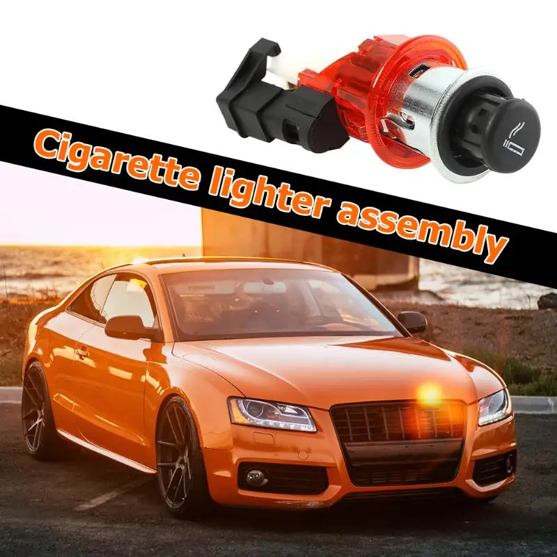 Штепсельная Вилка прикуривателя в сборе классические цвета и простой прочный