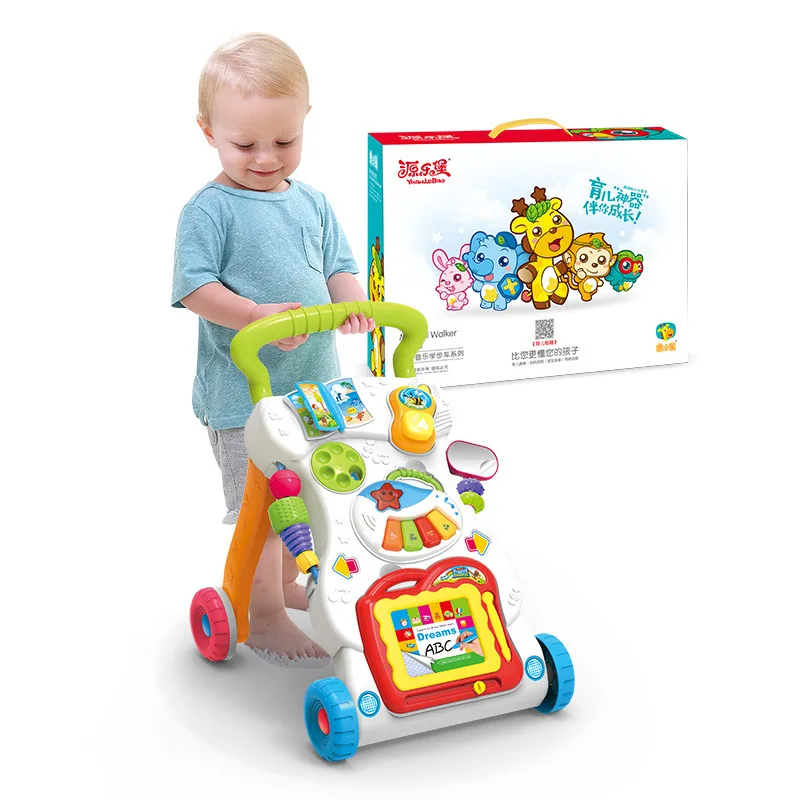 

Cart Baby Walker Early Childhood Educational Children Harness Water Tank Multi-functional Baby Walker 0-1-Year-Old Baby Toys