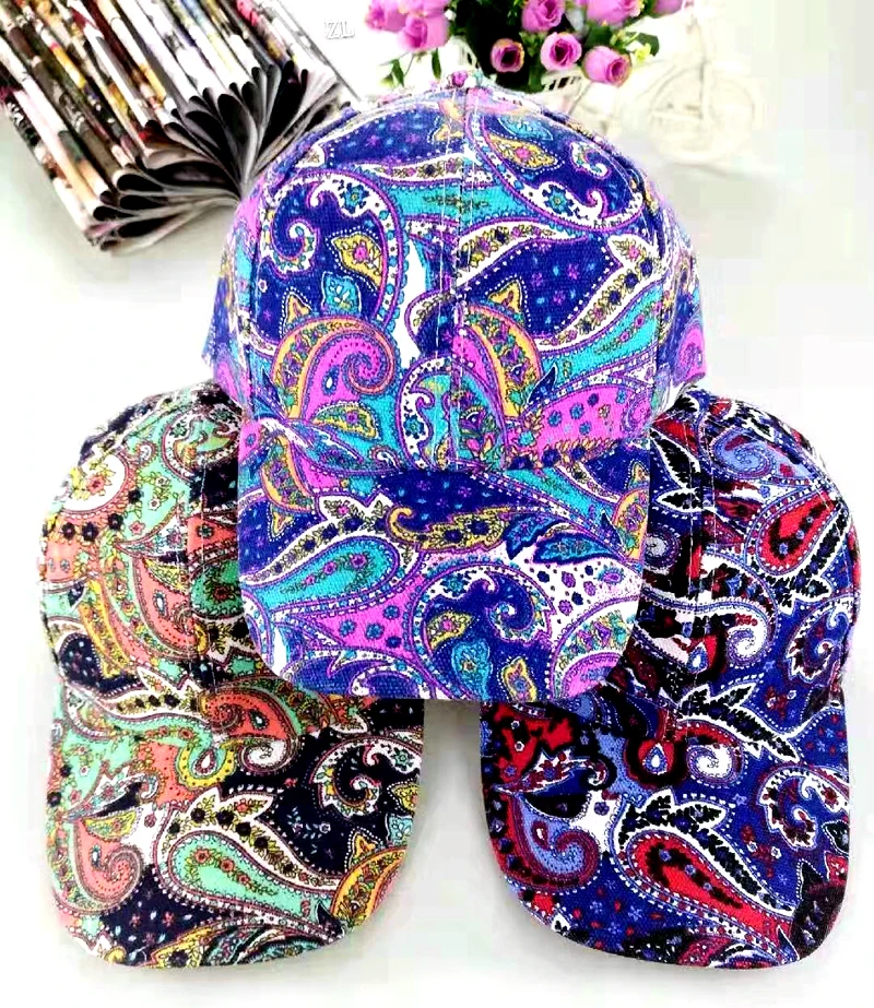 BullsPlus бейсбольная кепка богемные цветы хлопковая кепка Snapback Головные уборы для мужчин и женщин Кепка s Casquette головные уборы Цветочная вышивка Кепка Bone