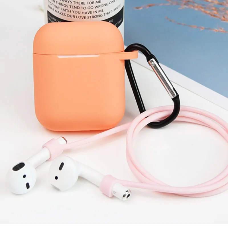 3 шт./компл. силиконовый Беспроводной Bluetooth футляр для наушников переноски 1 2