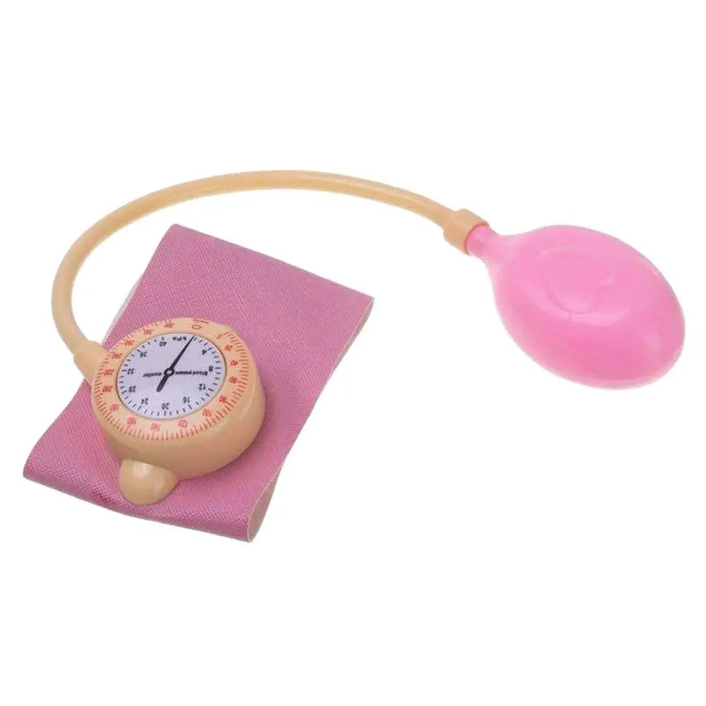 Pink Children's Blood Pressure Monitor Toy, Suitable For 0-4 Years Old Boys  And Girls To Play Doctor / Nurse/role-playing Home Doctor Toy