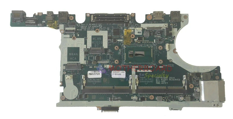 Vieruodis для Dell Latitude E7450 Материнская плата ноутбука i5-5300U Процессор TFVF9 0TFVF9 CN-0TFVF9 ла A961P