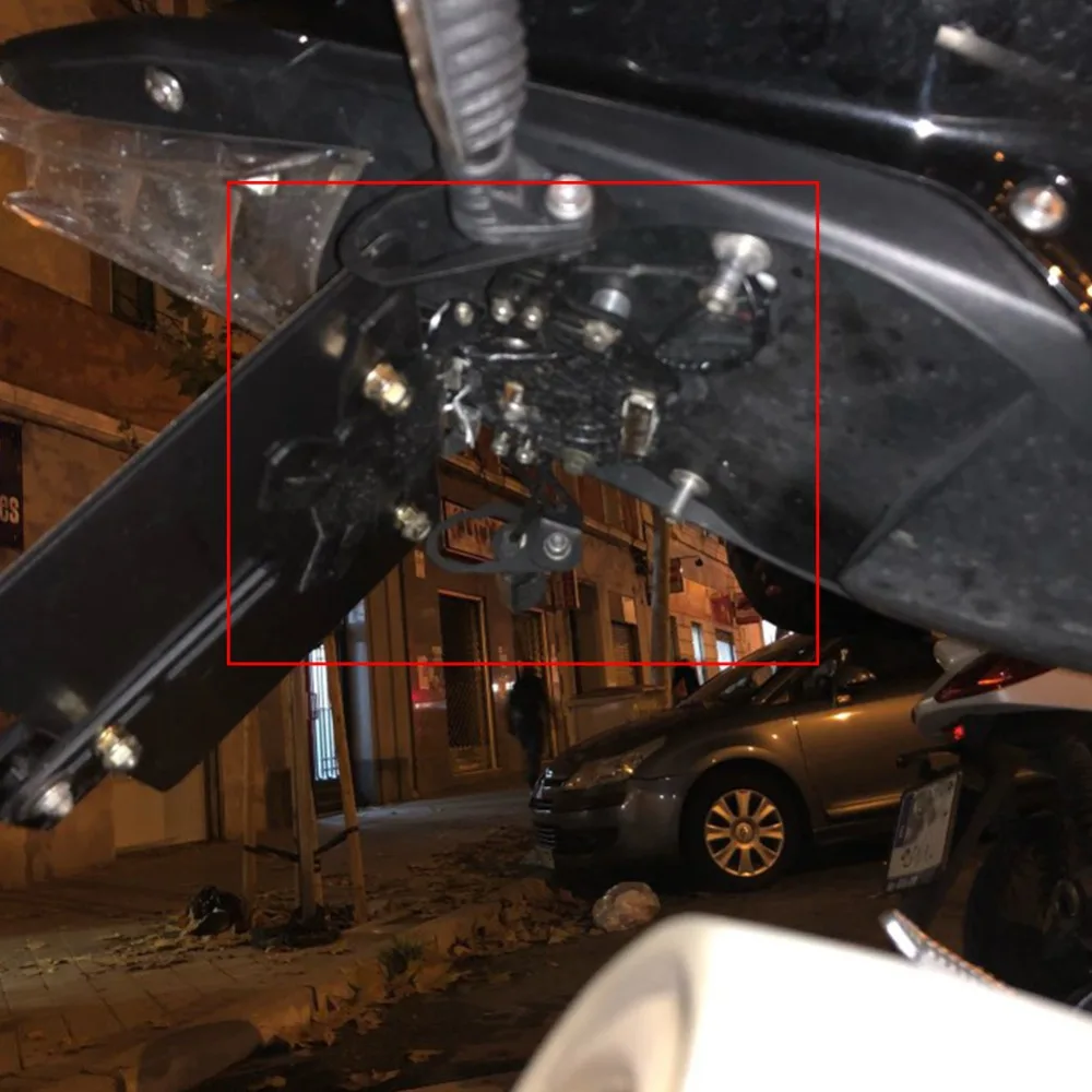 通用折叠后牌架 安装图 5