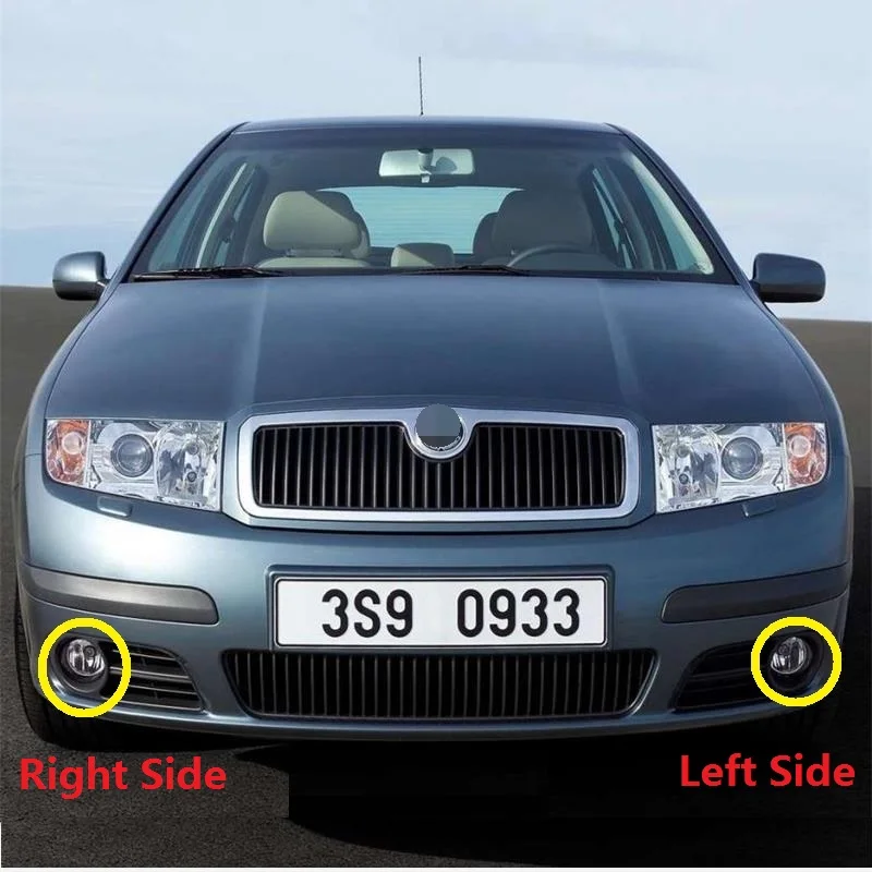Автомобильный светильник для Skoda Fabia MK1 Facelift 2005 2006 2007 2008 автомобильный Стайлинг