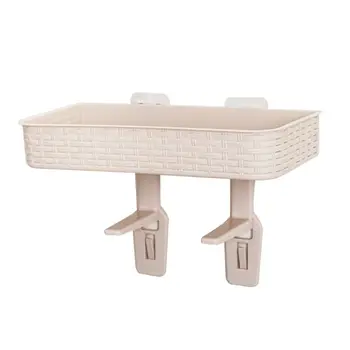 

Toilet Storage Rack Shampoo Soap Cosmetic Holder Wall Mounted Shower Shelves 964E