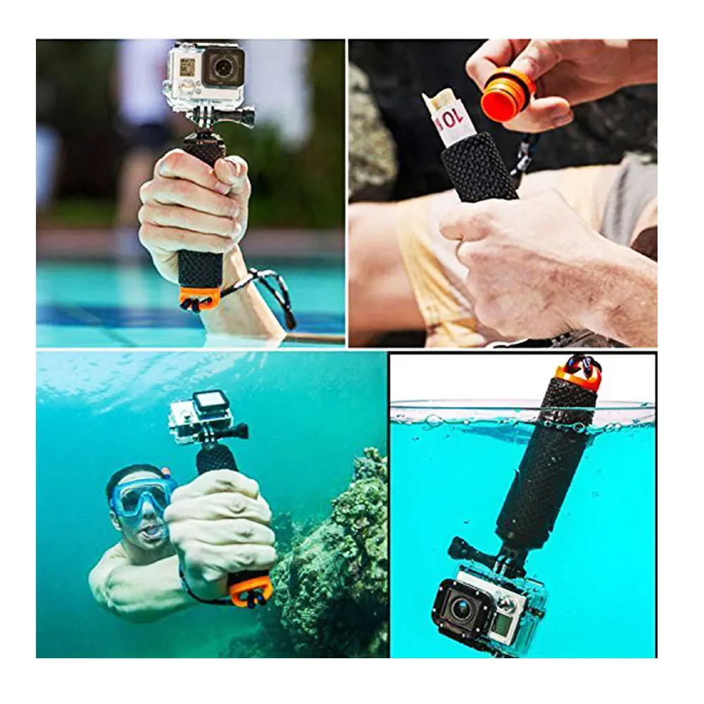 Рукоятка для Gopro Pole Sport Action camera Bobber Float ручная палка для Go Pro Hero 7 6 5 4 монопод для Yi 4K SJ4000 SJ5000
