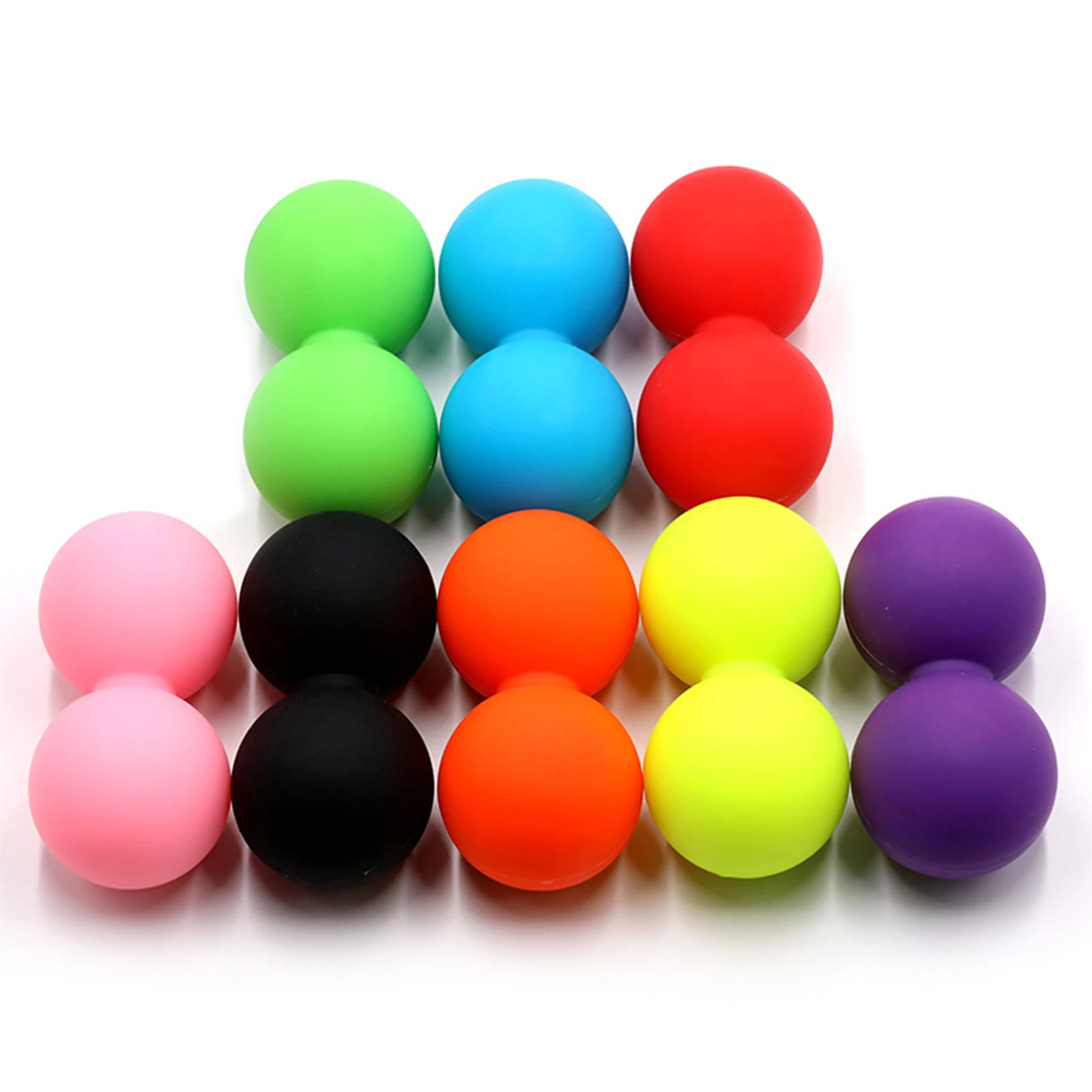 Double Lacrosse Massage Ball, MyofasciaPeanut, High Density, Fitness, Body, Fascia, Yoga, Exercise, Relieve Pain