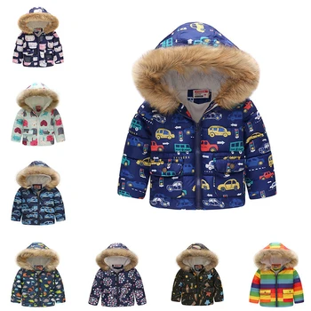 

Kids Girls Jacket 2020 Autumn Winter Jacket For Girls Coat Baby Warm Hooded Outerwear Coat Clothing Children Down Parkas For Boy