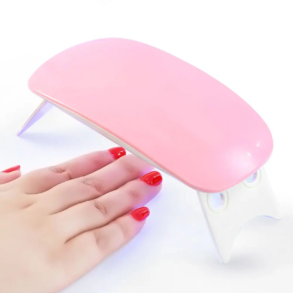 6w Mini UV LED Lamp Nail Dryer Mouse Shape Portable USB Cable For Prime 