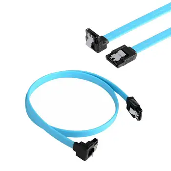 

5Pcs SATA3.0 6GB/s Right Angle 90 Degree Bend Head Cables for HDD Hard Drive