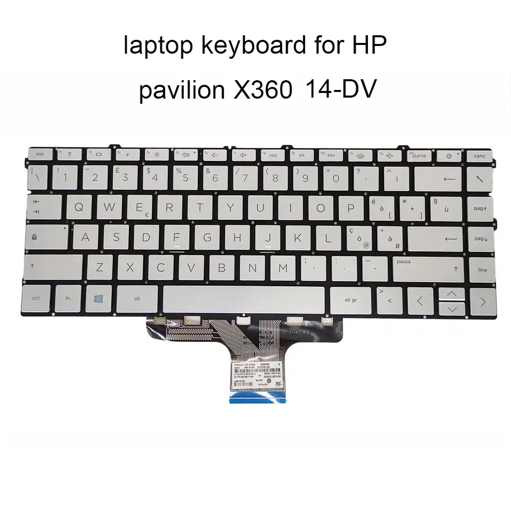 New Backlit Keyboard For Hp Pavilion X360 14 Dv It Italian Layout Silver Laptops Kb L L 061 Original Repair Part Replacement Keyboards Aliexpress New Backlit Keyboard For Hp Pavilion X360 14 Dv It Italian Layout Silver Laptops Kb L L 061 Original Repair Part Replacement Keyboards Aliexpress