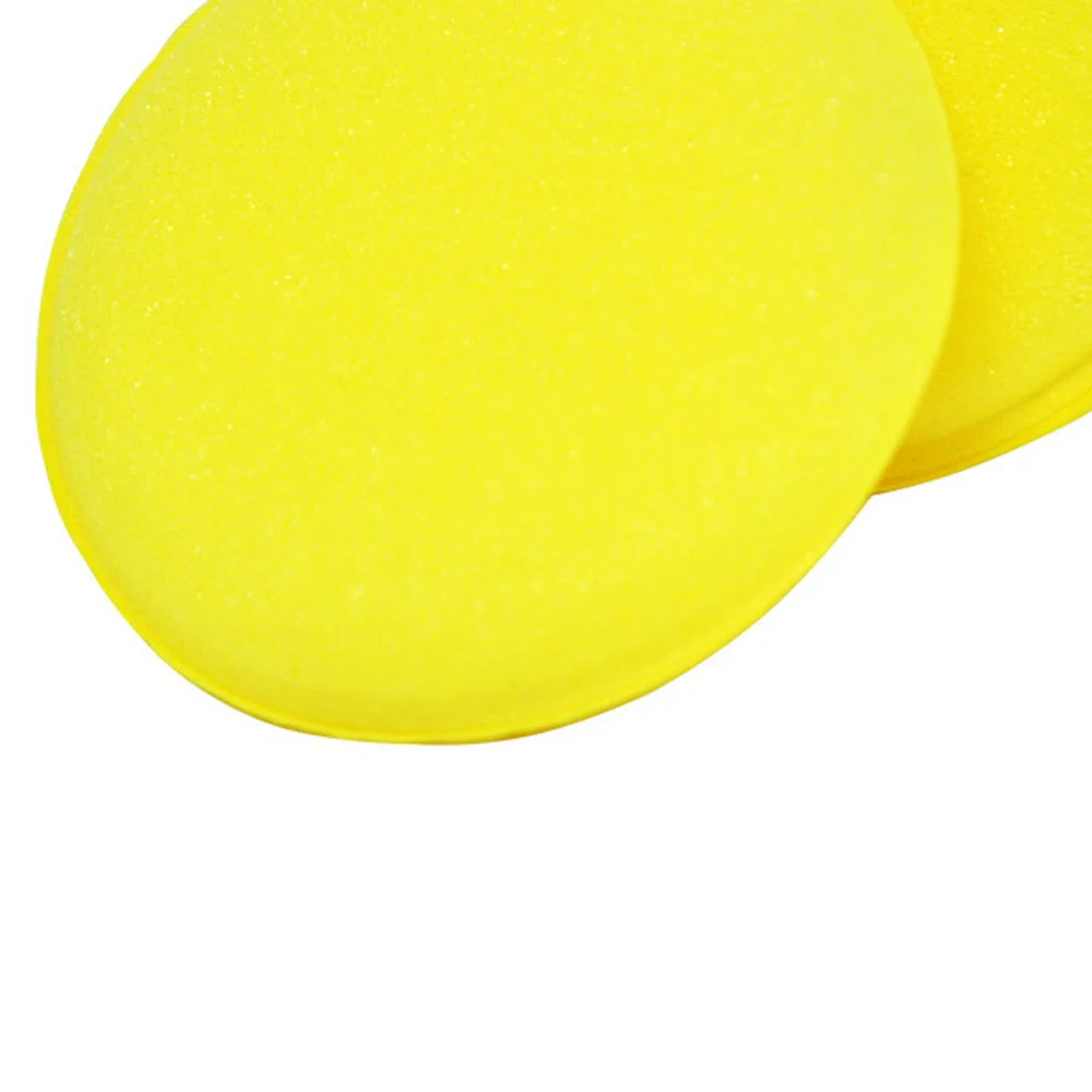 12 шт круглая губка для чистки пены подушка для деталей Воск Аппликатор Полировка