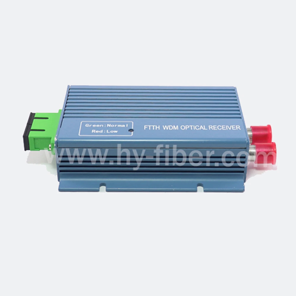 FTTH активный приемник CATV оптический узел мини WDM конвертер Triplexer Minimode с питанием