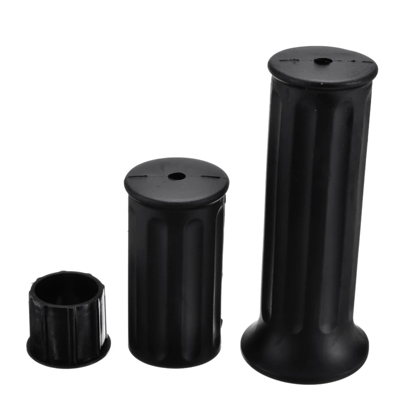 Best 2Pcs Black 12V 99V Electric Scooter Bike Throttle Grip Handlebar LED Digital Meter Universal Electric Bicycle Accessories