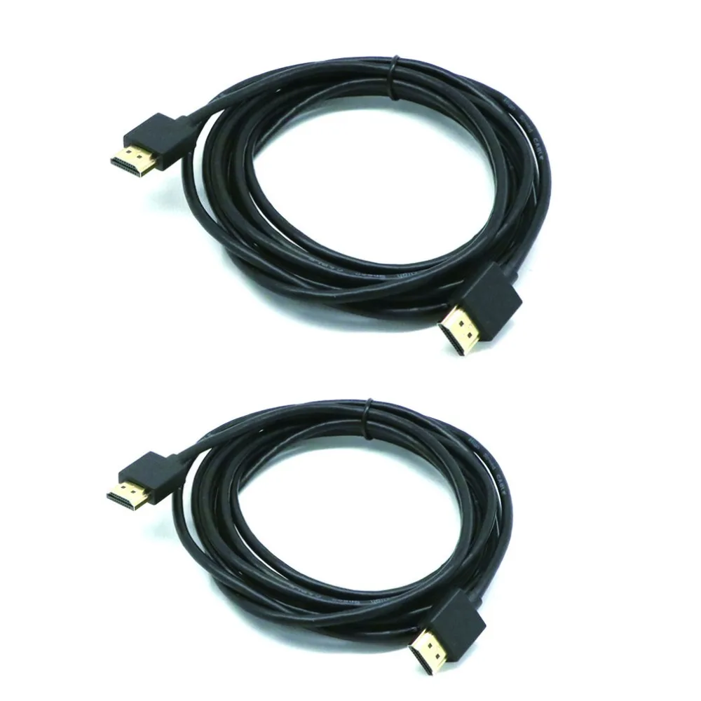 Премиум позолоченный Hdmi кабель 1,4 1080P Bluray 3D Tv Ps4 профессиональный модный портативный